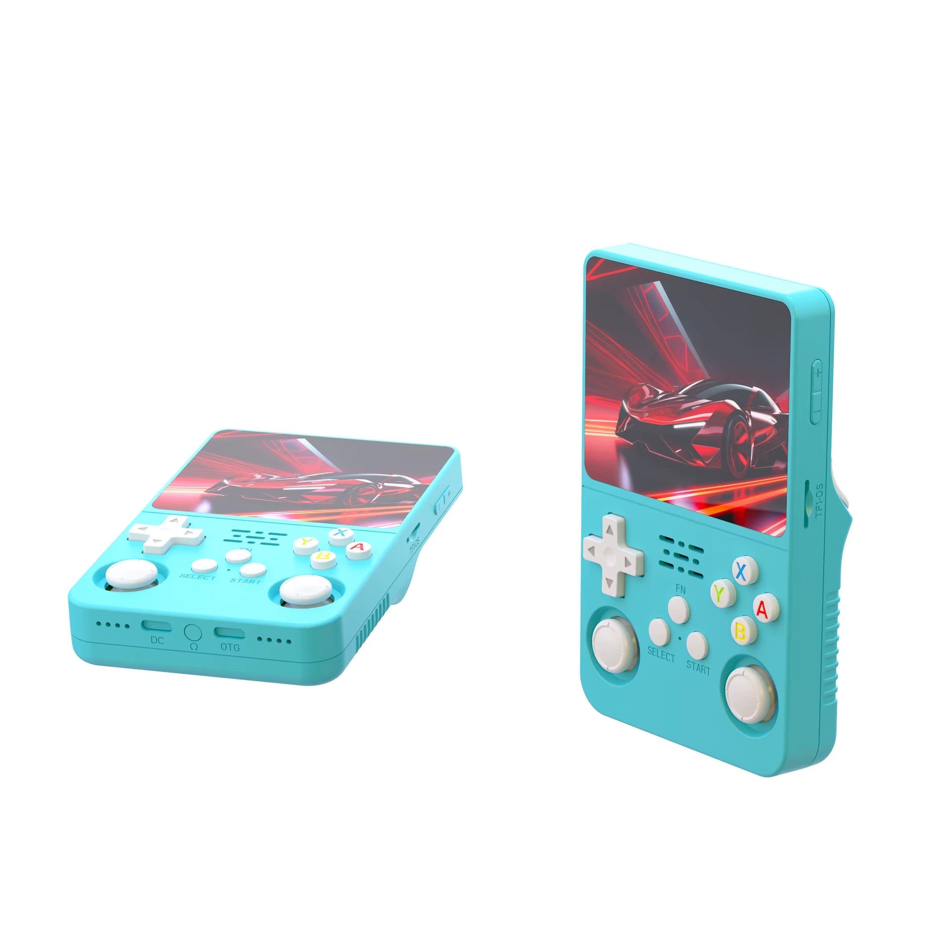 FORYOBUD R36S Retro Handheld Game Console Linux System 3.5 Inch IPS Portable Pocket Player 64GB Video Gaming Kids Gifts