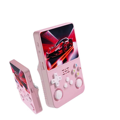 FORYOBUD R36S Retro Handheld Game Console Linux System 3.5 Inch IPS Portable Pocket Player 64GB Video Gaming Kids Gifts